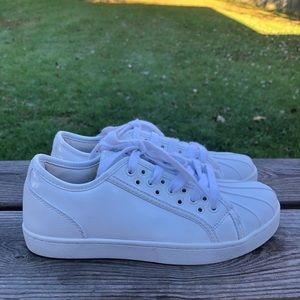 Pastry white shell toe classic dance sneakers 7